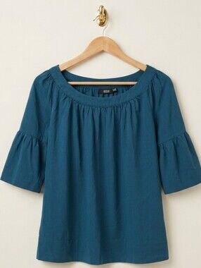 Ana Teal Blouse Size XL